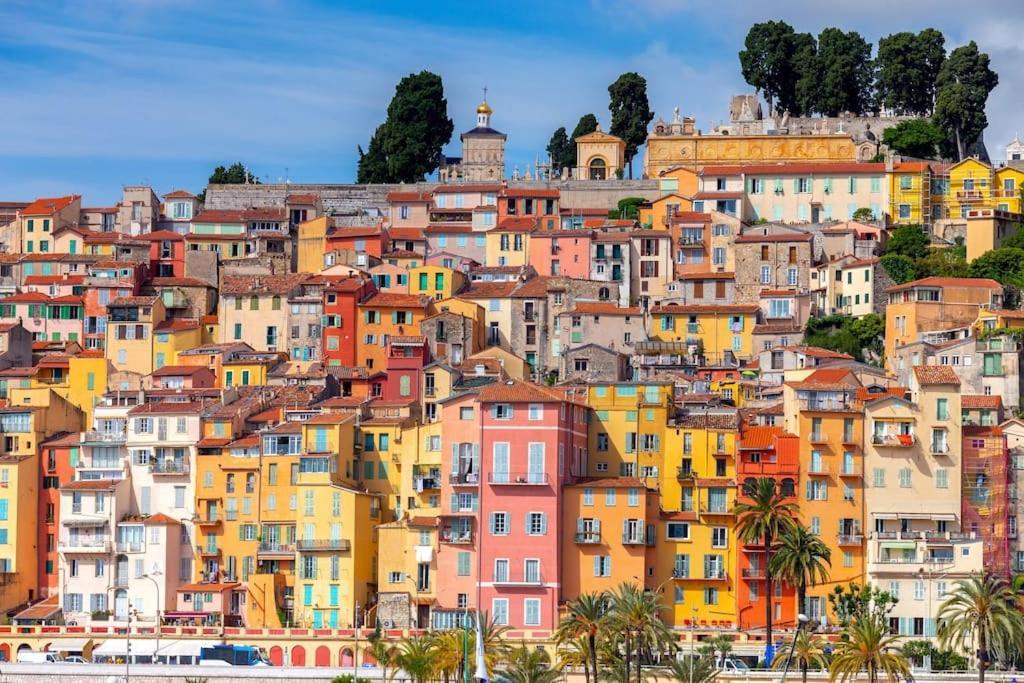 Monaco # Menton - 4 Persons - Hypercenter - Private Parking - Full Renovated - Clim - Fast Wifi - Beach And Sun 外观 照片